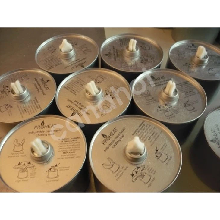 Odorless And Smokeless Fuel Oil For Cotton Wick, Fuel For Glass Fiber Wick, Alcohol Lamp With Adjustable Wick